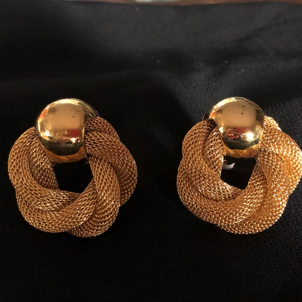 Vintage Fashion Jewelry Clip on Earrings from the 90’s